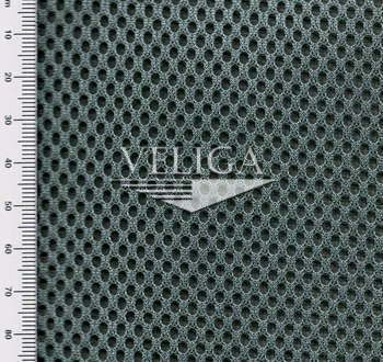 Трикотаж объемный (сетка) серый